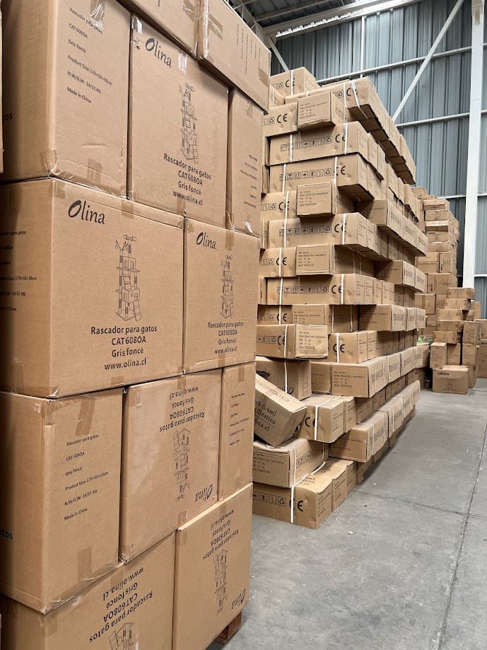 Cajas Mascosas listas para despacho