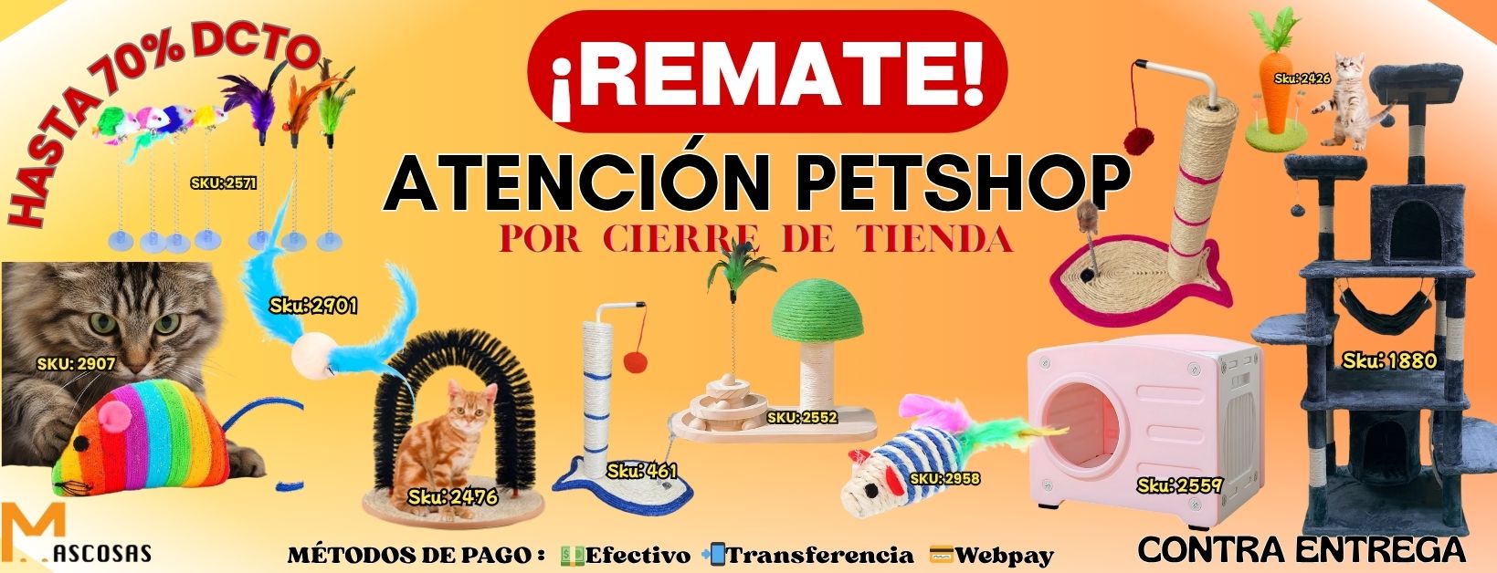 Remate total de tienda