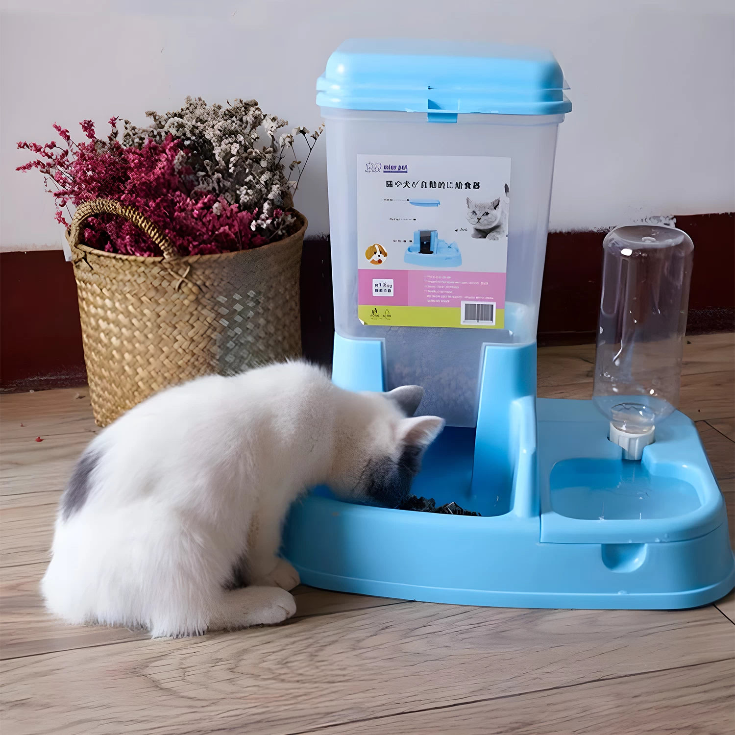 Dispensadores Eco de agua y comida para perros y gatos - MASCOTAMODA